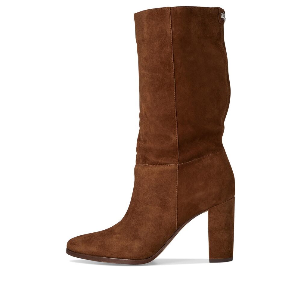 Lauren Ralph Lauren Women's Artizan II Tobacco 10 Medium NIB - Picture 4 of 7
